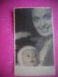 HOPCT 166 K MAMA SI COPILUL -FOTOGRAFIE VECHE TIP CP