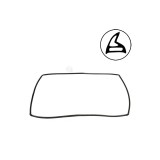 Garnitură ușă pentru cuptor SMEG 754131959 WHIRLPOOL 482000073821 Compatibil