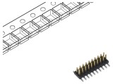 Conector SAMTEC 20 pini tată 1,27mm aurit SMT soclu rolă