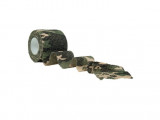 BANDA ADEZIVA DE CAMUFLAJ WOODLAND (4.5 M), Mil-Tec