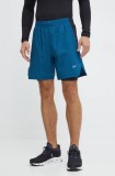 Reebok pantaloni scurți de alergare culoarea turcoaz, 100206010