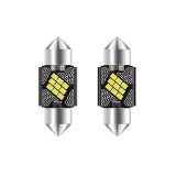 Set 2 LED C5W Festoon 9 SMD technology 6000K 31 mm alb pur, China