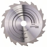 Bosch Panza ferastrau circular Speedline Wood, 160X20x2.2mm, 12T ProAdvanced PowerfulTools