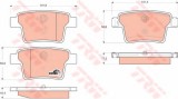 Set placute frana,frana disc FORD MONDEO III (B5Y) (2000 - 2007) TRW GDB1665