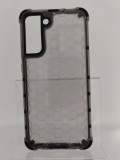 Husa Antisoc Honeycomb Samsung Galaxy S21., Negru