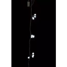 Ghirlanda luminoasa cu sfere 52 LEDuri albe lumina rece WELL