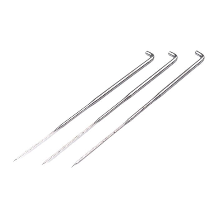 Set 3 ace pentru impaslire Crisalida, lungime 78 mm