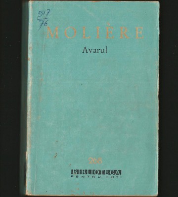 AVARUL - MOLIERE - BPT foto