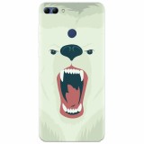 Husa silicon pentru Huawei Y9 2018, Fierce Polar Bear Winter