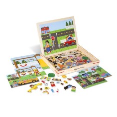 Joc magnetic potriveste piesele Melissa &amp; Doug