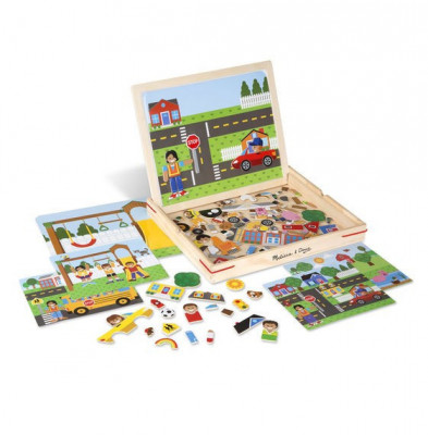 Joc magnetic potriveste piesele Melissa &amp;amp; Doug foto