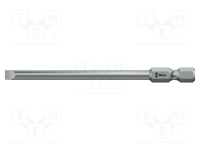 Capăt şurubelniţă plată WERA 6,5x1,2mm Lungime 50mm