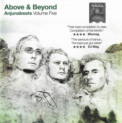 Vand dublu CD audio Above &amp;amp; Beyond - Anjunabeats vol 5, original, HOLOGRAMA foto