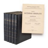 Marele Dicționar Geografic al Rom&acirc;niei, 1898 - 1902, 5 volume