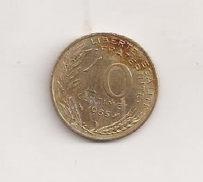 Moneda Franta - 10 Centimes 1985 v1
