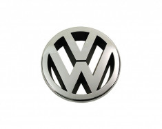 Emblema Grila radiator VW Golf 5 (1K), 10.2003-05.2009, Caddy 3/Life (2K) 2004-2010, EOS 2006-2010, Polo 9N/9N3/6R 2001-, Touran (1T) 2003-2006, crom foto