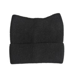 Caciula neagra cu urechi