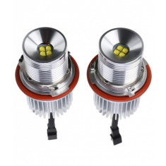 Set 2 Becuri Angel Eyes AutoREY&reg; Premium, Led Marker, Putere 40w compatibil cu BMW E39/E60/E61/E81/E87/ E63/ E64/E65/E66/X5/ E53/X3/E83