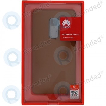 Husa tare din piele pentru Huawei Mate S maro foto