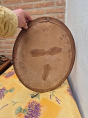 Superb crucifix vintage sub sticla