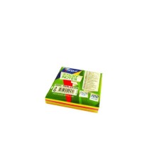 Notite Adezive FORPUS Neon Mix, 75x75 mm, 100 File, 4 Culori, Notes-uri, Post-it, Sticky-Notes, Notite Autoadezive, Cub Notite Adezive, Set Notite Ade foto