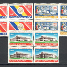 Romania.1977 30 ani Republica Populara bloc 4 YR.636