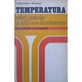 TEMPERATURA. SCARI, METODE SI MIJLOACE DE MASURARE-D.I. MARCHIDAN, M. CIOPEC-223110