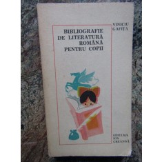 Viniciu Gafita - Bibliografie de literatura romana pentru copii
