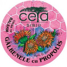 Unguent cu galbenele si propolis, 40g, Ceta Sibiu