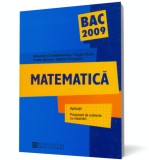 Matematică. Bacalaureat 2009: aplicaţii, propuneri de subiecte, Humanitas