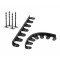 Bordura pentru gazon, plastic, 24 cuie tip harpon, 4.8 m GartenVIP DiyLine