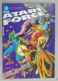 ATARI FORCE , MENSUEL , REVISTA DE BENZI DESENATE CU TEXT IN LIMBA FRANCEZA , 1985