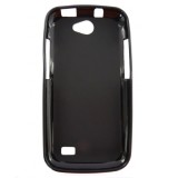 Husa silicon neagra (cu spate mat) pentru Allview A5 Duo