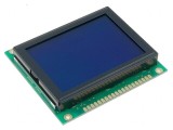 Afișaj LCD Grafic 128x64 Albastru 78x70mm