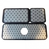 Set Covorase absorbante pentru bucatarie, uscare vesela si tacamuri, anti alunecare, uscare rapida, 4 piese
