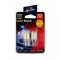 Set 2 becuri LED auto 12V 4W 255lm T20 pentru lumina de zi CLD021