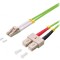 Patch cord fibră optică OM5 LC/UPC 10m LSZH