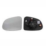 Geam oglinda exterioara cu suport fixare Hyundai Santa Fe (Tm), 02.2018-, partea Stanga, incalzit; sticla convexa; geam cromat; SWJH86, Aftermarket