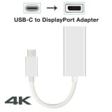 Adaptor convertor USB-C Type C la DisplayPort pt laptop telefon 4K@60Hz