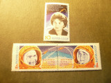 Serie URSS 1963 Cosmos Vostok 5 si 6 , 3 val., Nestampilat