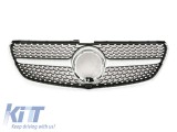 Grila diamantata crom/gray potrivita pentru Mercedes V-Class W447 dupa 2020 Performance AutoTuning