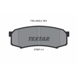 Textar set placute frana, frana disc