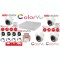 Sistem supraveghere profesional Hikvision Color Vu 4 camere 5MP IR20m, DVR 4 canale, full accesorii SafetyGuard Surveillance
