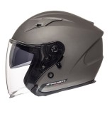 Cumpara ieftin Casca open face pentru scuter - motocicleta MT Avenue SV titanium mat (ochelari soare integrati) XS (53/54cm)