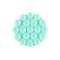 Suport cu Ventuze pentru Telefon, Rotund - Techsuit (SC-CUP) - Cyan