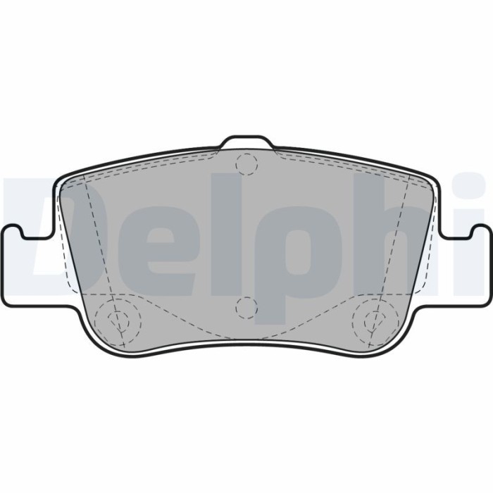 DELPHI LP2103 set placute frana,frana disc