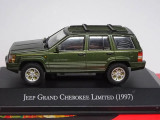 Macheta JEEP GRAND CHEROKEE LIMITED 1997 - Ixo/Altaya, 1/43, noua.