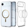 Husa MagSafe pentru Apple iPhone 17 Air, Spigen, Ultra Hybrid, Aurie Transparenta
