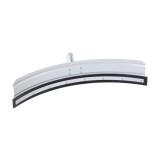 Racleta Kerbl 66cm curatare balegar otel vopsit, lama cauciuc interschimbabila, semirotunda