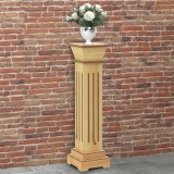 VidaXL Suport plante clasic &icirc;n formă st&acirc;lp pătrat lemn 17x17x66 cm MDF